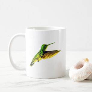 Keramik Tasse mit Kolibri-Design
