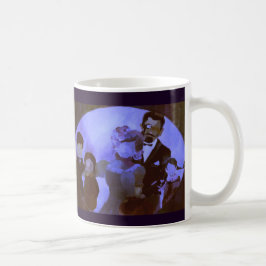 Keramik-Tasse mit violetter feiner Kunst: Tasse