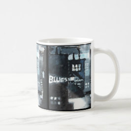 Keramik-Tasse mit zeitgenössische Kunst-Dekor: Kaffeetasse