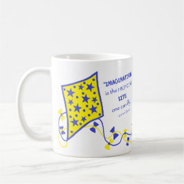 Keramik-Tasse - Whimsical Drachen mit Spruch Kaffeetasse