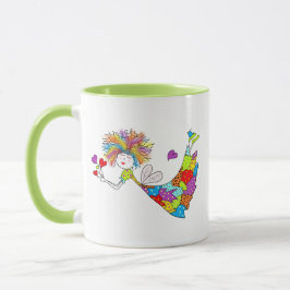 Keramik-Tasse Whimsical Fairy Tasse