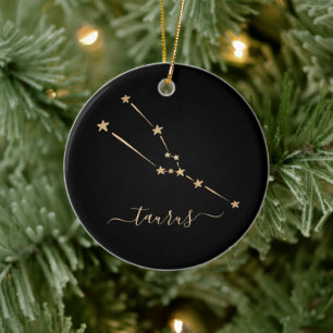 Keramik Taurus Constellation Keramik Ornament