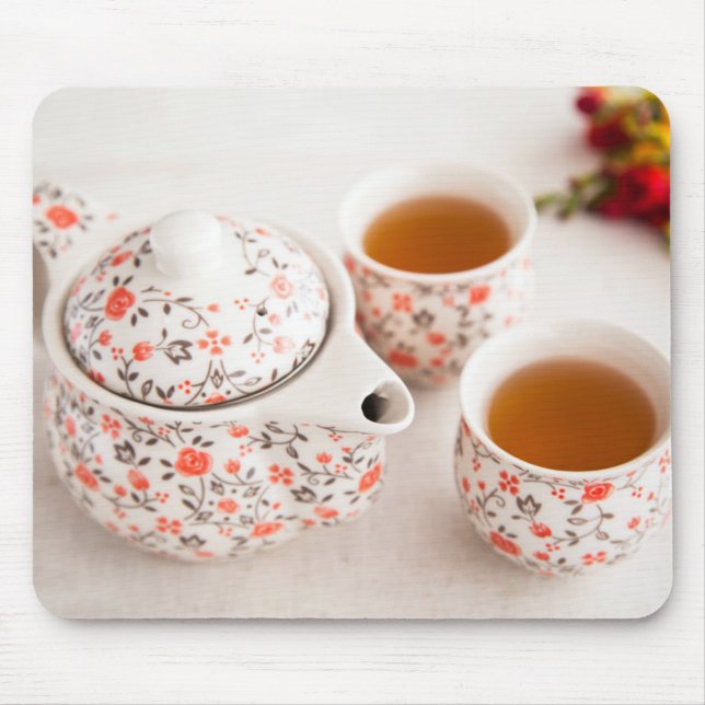 Keramik-Tee-Set Mousepad (Vorne)