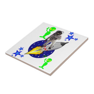 Keramik Tile Astronaut Fliese
