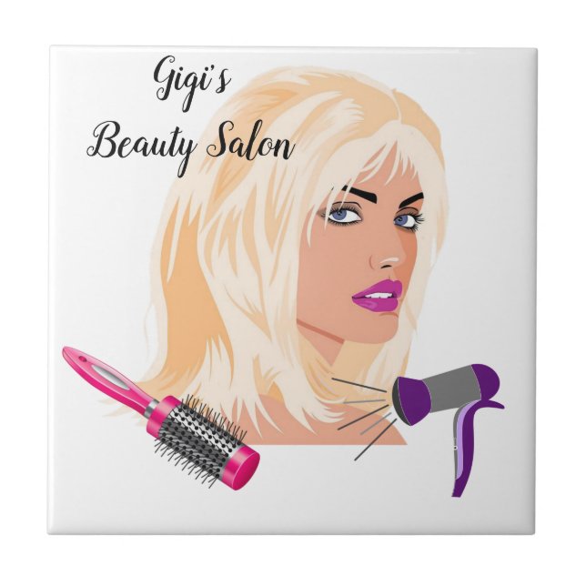 Keramik Tile Beauty Salon Fliese (Vorderseite)