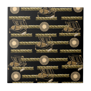 Keramik Tile Black Country Rope Fliese