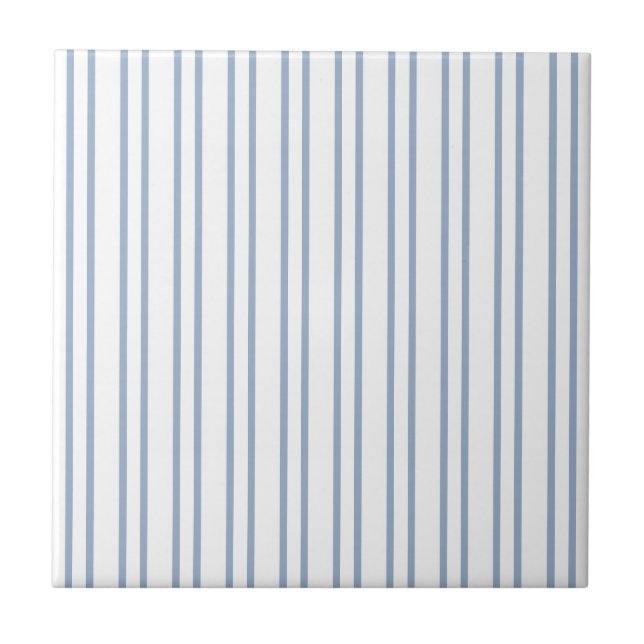 Keramik Tile Blue Strip Fliese (Vorderseite)