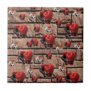 Keramik Tile Boxing Gloves Fliese
