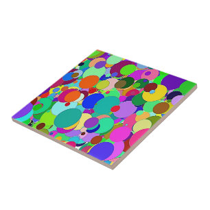 Keramik Tile Bright farbige Kreise Fliese
