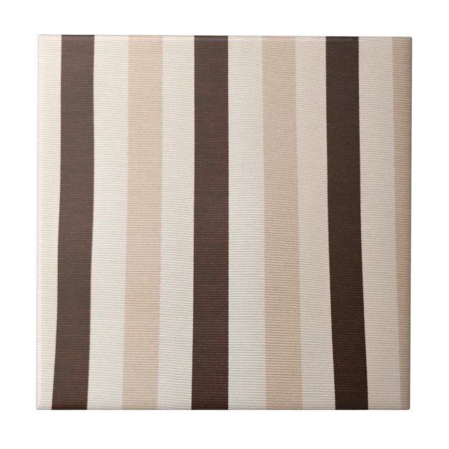 Keramik Tile Brown & Beige Fliese (Vorderseite)