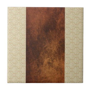 Keramik Tile Brown Beige Muster Fliese