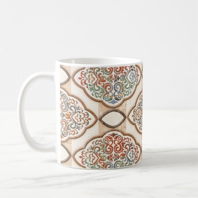 Keramik Tile: Dekoration der Kunstmauer Kaffeetasse (Links)