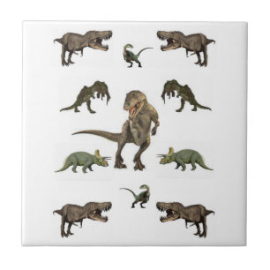 Keramik Tile Dinosaurier Fliese