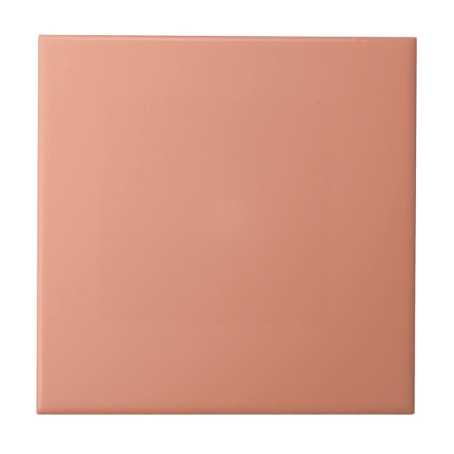 KERAMIK TILE - DUNKSALMON FLIESE (Vorderseite)