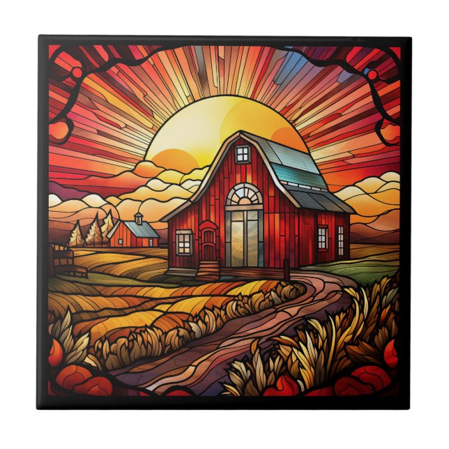 Keramik Tile Fliese (Vorderseite)