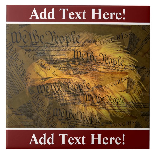 Keramik Tile Fliese (Vorderseite)