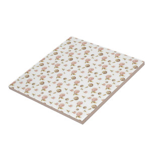 Keramik Tile Floral Fliese