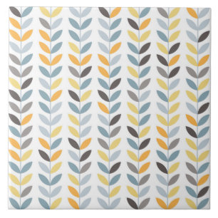 Keramik Tile - Gelbe Weinberge Folien Fliese