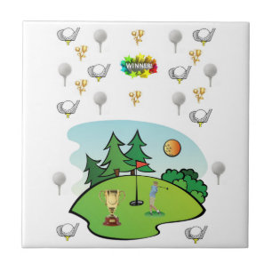 Keramik Tile Golf Fliese