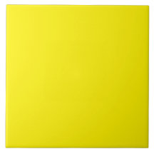 Keramik Tile - Hellgelb - dekorative Tile