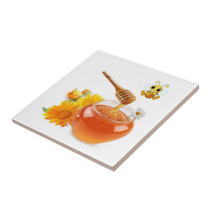 Keramik Tile Honey Bee Fliese