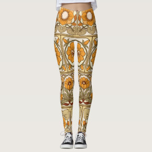 Keramik Tile: Jugendstil. Leggings