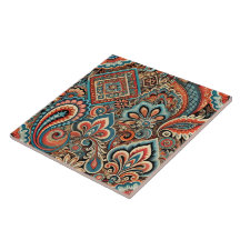 Keramik Tile: Retro Pop Bloom