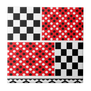 Keramik Tile Rustikal Rot Abstrakt Fliese