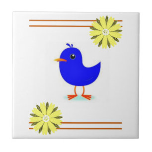 Keramik Tile Sonnenblume Fliese