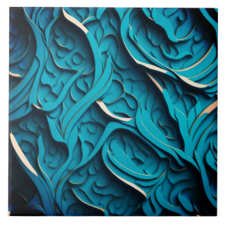 Keramik Tile " Türkische Waves IV" Fliese