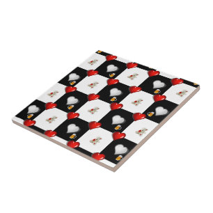 Keramik Tile White Teddy Bär Fliese