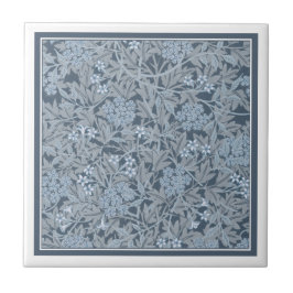 KERAMIK TILE: WILLIAM MORRIS : BLUE JASMINE FLIESE