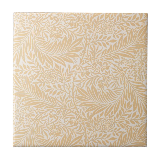 KERAMIK TILE ; WILLIAM MORRIS : LARKSPUR FLIESE (Vorderseite)