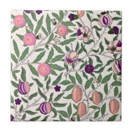 KERAMIK TILE ; WILLIAM MORRIS : POMEGRANATE FLIESE