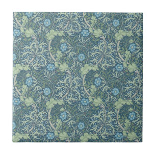 KERAMIK TILE : WILLIAM MORRIS : SEEWEED FLIESE