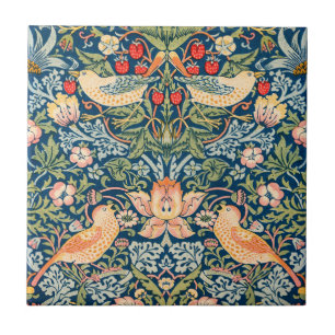 KERAMIK TILE : WILLIAM MORRIS :STRAWBERRY THIEVES FLIESE