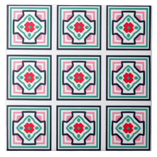 Keramik Tiles für viktorianische Stilquadratische  Fliese