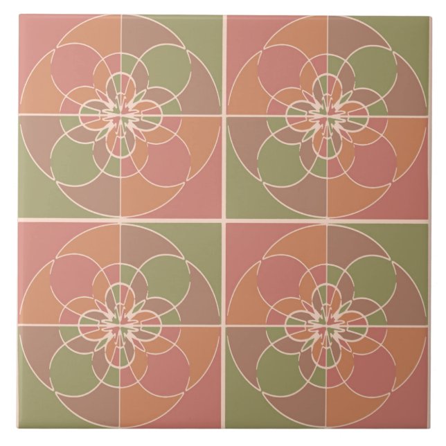 Keramik Tiles von Kupfergeo Fliese (Vorderseite)