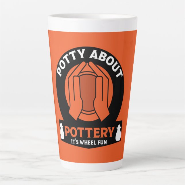 Keramik Töpfer Milchtasse (Vorderseite)