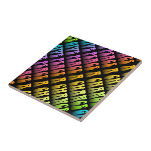 KERAMIK, TRIVETS - FRIEDEN EINE CHANCE FLIESE