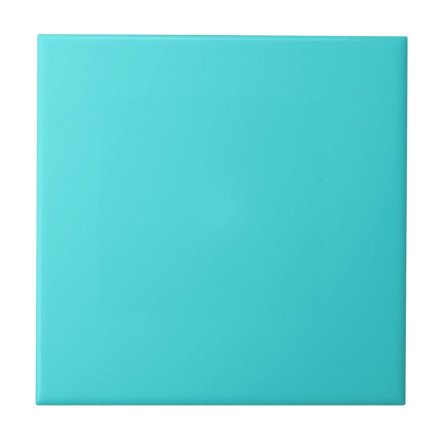 KERAMIK - TURQUOISE FLIESE (Vorderseite)