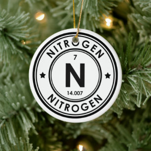 Keramik von Stickstoffelementen Ornament
