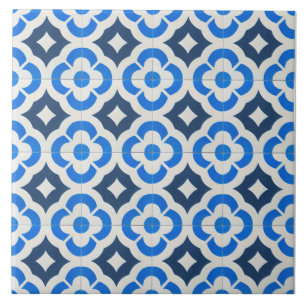 Keramik Wall Tile - Square Blues Fliese