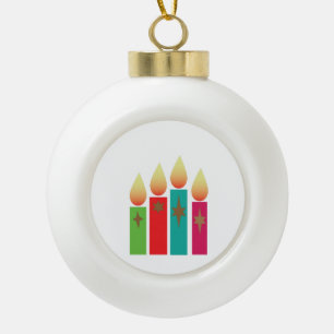 Keramikballornament Keramik Kugel-Ornament