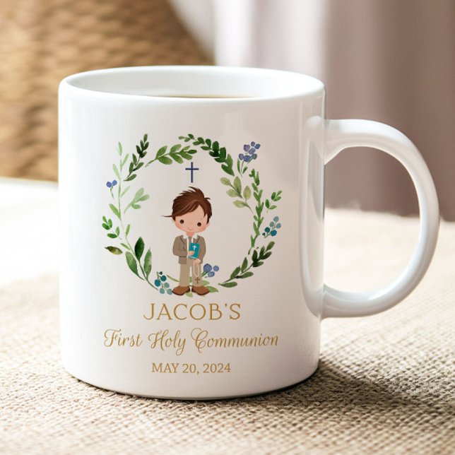 Keramikbecher 11 oz für die erste heilige Kommunio Kaffeetasse (Von Creator hochgeladen)