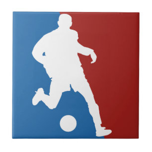 Keramiken für den Fußballspieler Fliese