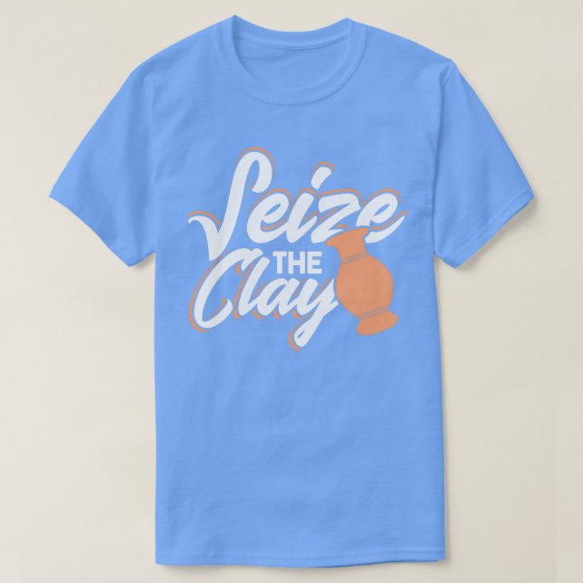 Keramiken für Töpferwaren T-Shirt (Design vorne)