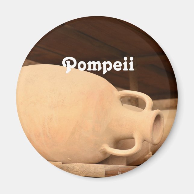Keramiken in Pompeji Magnet (Vorne)