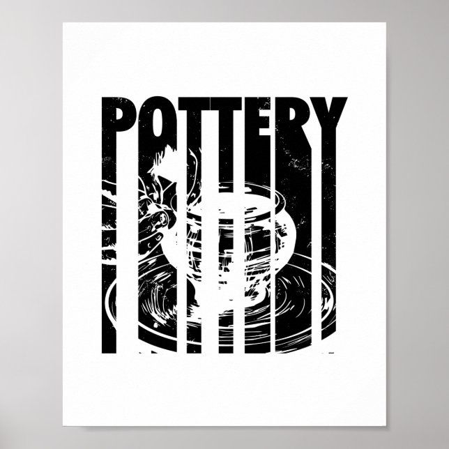 Keramiken | Potter Ceramists Geschenke Ideen Poster (Vorne)