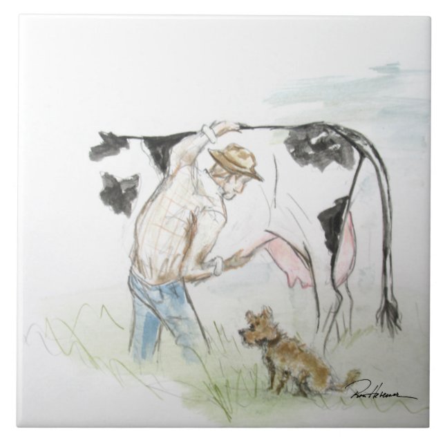 Keramikfliese (Vorderseite)